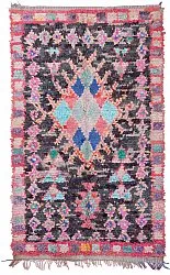 Moroccan Berber rug Boucherouite 210 x 125 cm