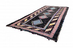 Moroccan Berber rug Boucherouite 370 x 170 cm