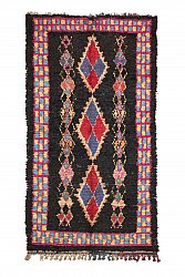 Moroccan Berber rug Boucherouite 315 x 165 cm