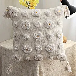 Kuddfodral - Boho Flower (yellow)