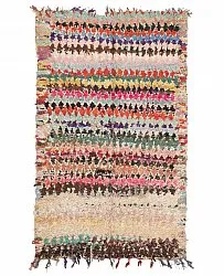 Moroccan Berber rug Boucherouite 255 x 145 cm