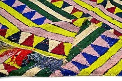 Moroccan Berber rug Boucherouite 170 x 255 cm