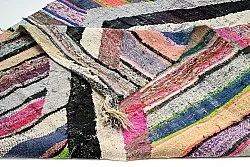 Moroccan Berber rug Boucherouite 135 x 240 cm