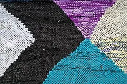 Moroccan Berber rug Boucherouite 155 x 290 cm