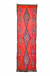 Moroccan Berber rug Boucherouite 360 x 170 cm