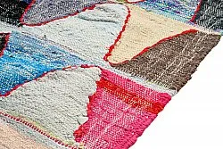 Moroccan Berber rug Boucherouite 135 x 275 cm