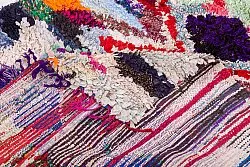 Moroccan Berber rug Boucherouite 245 x 140 cm