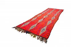 Moroccan Berber rug Boucherouite 440 x 135 cm