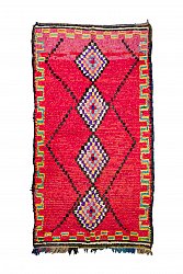 Moroccan Berber rug Boucherouite 310 x 170 cm