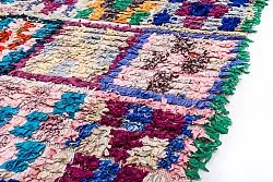 Moroccan Berber rug Boucherouite 195 x 150 cm