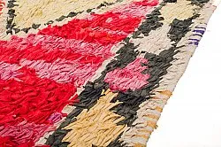 Moroccan Berber rug Boucherouite 390 x 150 cm