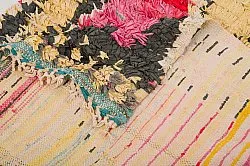 Moroccan Berber rug Boucherouite 390 x 150 cm