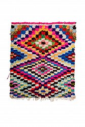 Moroccan Berber rug Boucherouite 175 x 155 cm
