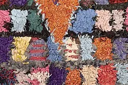 Moroccan Berber rug Boucherouite 195 x 125 cm