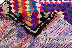 Moroccan Berber rug Boucherouite 225 x 125 cm