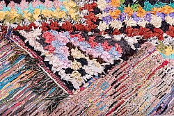 Moroccan Berber rug Boucherouite 215 x 120 cm