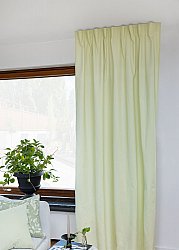 Curtains - Cotton curtain Anja (Light green)