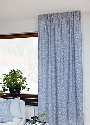 Curtains - Cotton curtain Merja (blue)