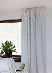 Curtains - Cotton curtain Merja (Grey)