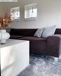 Viscose rug - Jodhpur Special Luxury Edition (grey)
