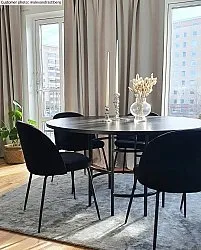 Viscose rug - Jodhpur Special Luxury Edition (grey)