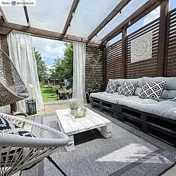 Indoor/Outdoor rug - Alta (anthracite)