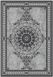 Wilton rug - Amer (black/white)