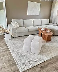Shaggy rugs - Amora (offwhite)