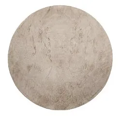 Round rugs - Aranga Super Soft Fur (brown)