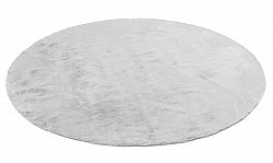 Round rugs - Aranga Super Soft Fur (grey)