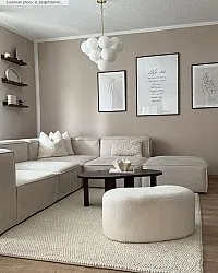 Wool rug - Avafors Wool Bubble (beige)