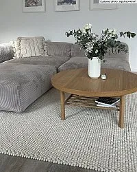 Wool rug - Avafors Wool Bubble (beige)