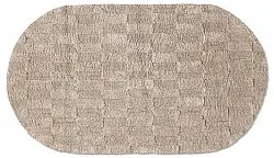 Oval bath mat - Beige (beige)