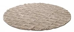 Round bath mat - Beige (Beige)