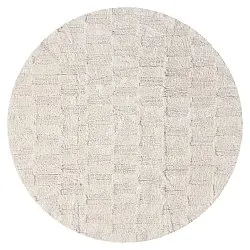 Round bath mat - Bevin (Offwhite)