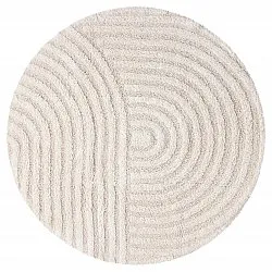 Round bath mat - Embla (Offwhite)