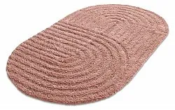 Oval bath mat - Embla (pink)