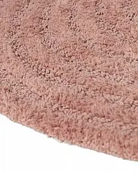 Round bath mat - Embla (pink)