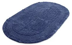 Oval bath mat - nila (blue)