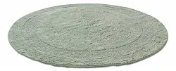 Round bath mat - Nila (light green)