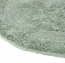 Round bath mat - Nila (light green)