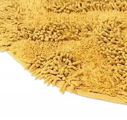 Round bath mat - Three (yellow)