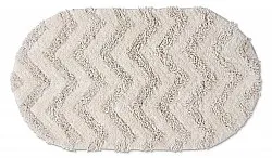 Oval bath mat - Three (offwhite)