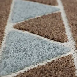 Children's Rug - Kind Lion (cream/blue)