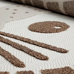 Children's Rug - Kind Lion (cream/blue)