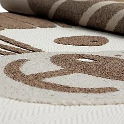 Children's Rug - Kind Lion (cream/blue)