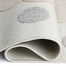 Children's Rug - Kind Llama (cream/brown)