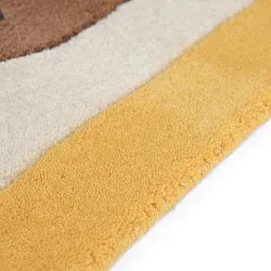 Children's Rug - Lion Hand Tufted Wool Premium (beige/multi)