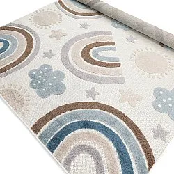 Children's Rug - Rainbow Potpourri (cream/multi)