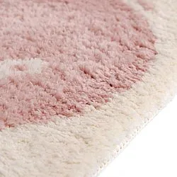Children's Rug - Soft Dino (cream/pink)